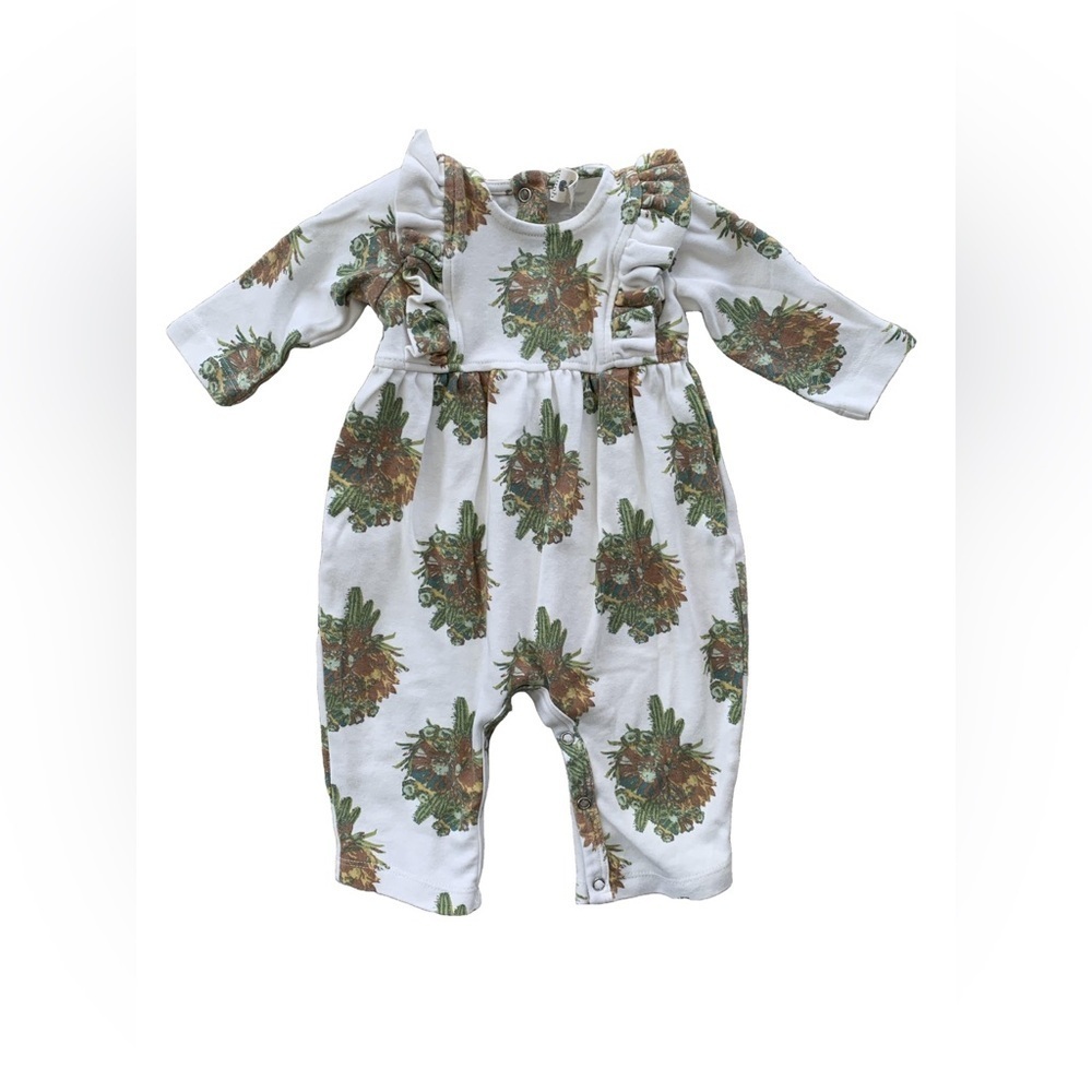 Kate Quinn Size 3-6 Months Calendula Ruffle Romper